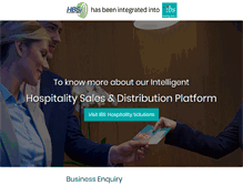Tablet Screenshot of hotelbookingsolutions.com